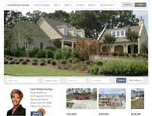 Tablet Screenshot of caroldunlap.georgiamls.com