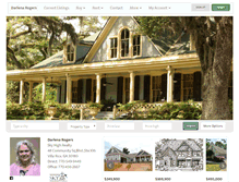 Tablet Screenshot of darlenarogers.georgiamls.com