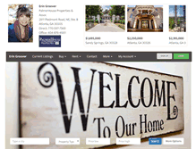 Tablet Screenshot of northgahomes.georgiamls.com