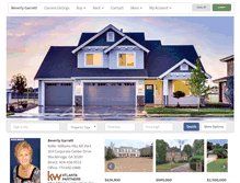 Tablet Screenshot of garrettbever.georgiamls.com