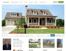 Tablet Screenshot of dennissikes.georgiamls.com