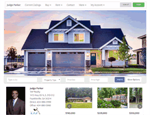 Tablet Screenshot of judgeparker.georgiamls.com