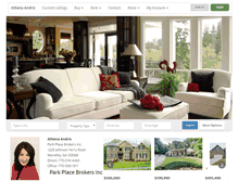 Tablet Screenshot of myrealestateagentathena.georgiamls.com