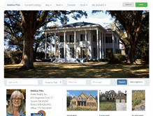 Tablet Screenshot of debbiepitts.georgiamls.com